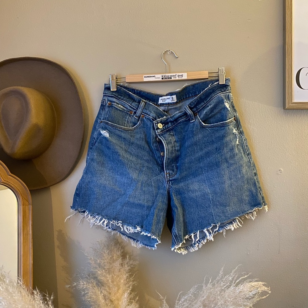 Abercrombie denim shorts